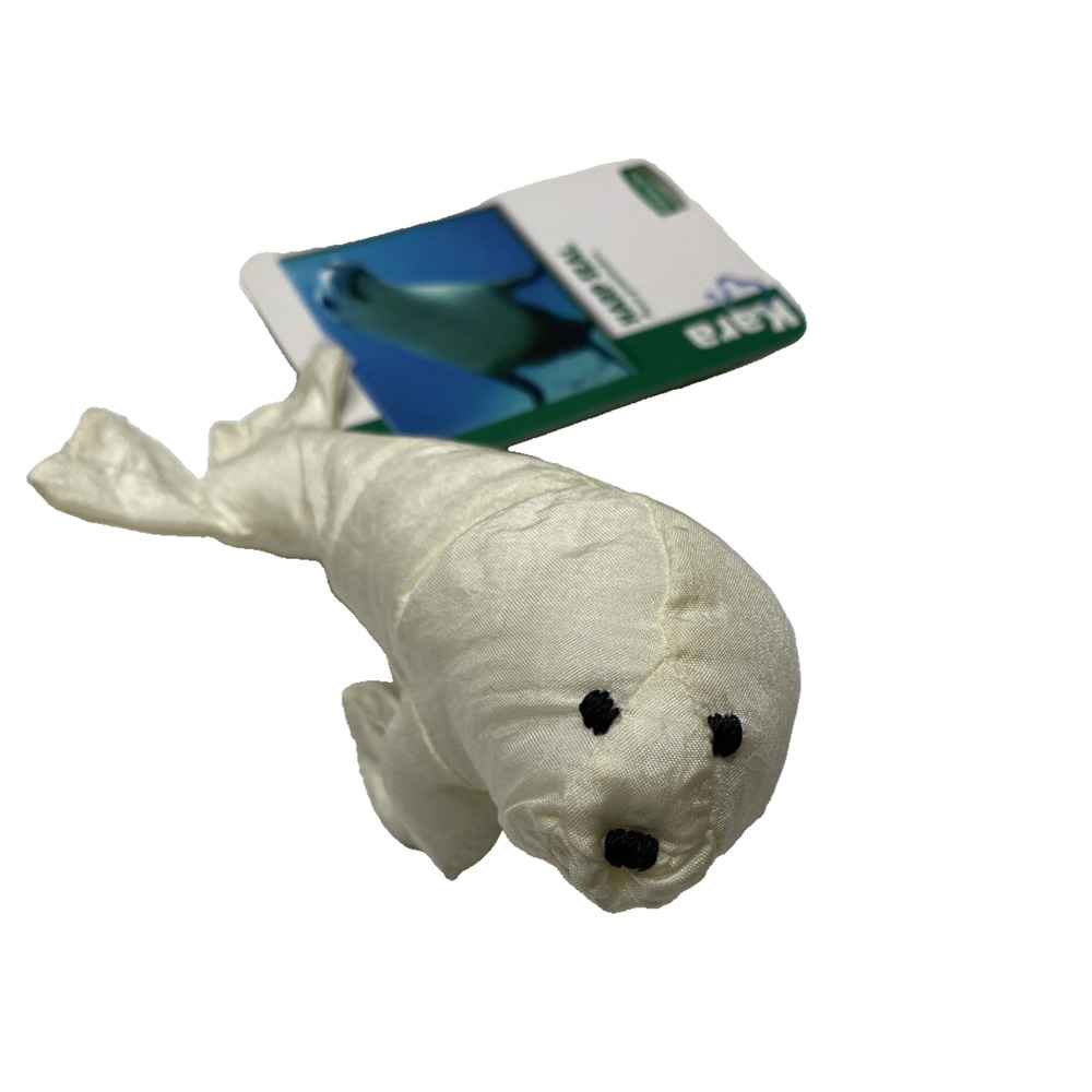 Vintage Holiday Inn Mini Kara Harp Seal Nylon Plush Toy 1999